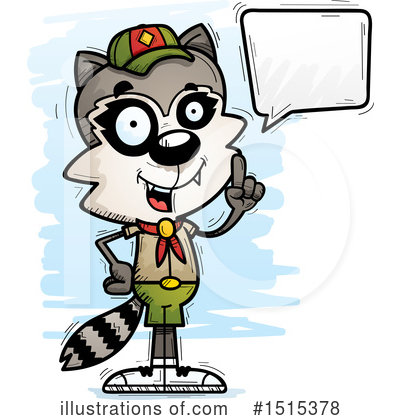 Raccoons Clipart #1515378 by Cory Thoman