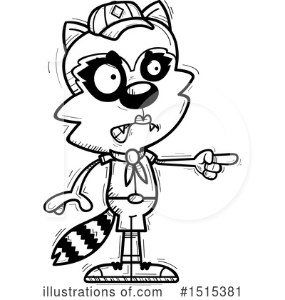 Royalty-Free (RF) Raccoon Clipart Illustration by Cory Thoman - Stock Sample #1515381