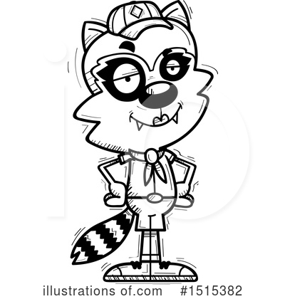 Royalty-Free (RF) Raccoon Clipart Illustration by Cory Thoman - Stock Sample #1515382