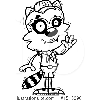 Royalty-Free (RF) Raccoon Clipart Illustration by Cory Thoman - Stock Sample #1515390