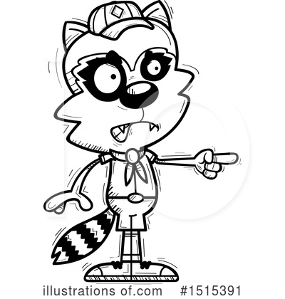 Royalty-Free (RF) Raccoon Clipart Illustration by Cory Thoman - Stock Sample #1515391
