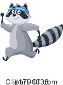 Raccoon Clipart #1794338 by Vector Tradition SM