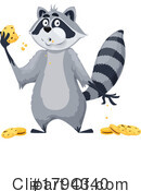 Raccoon Clipart #1794340 by Vector Tradition SM