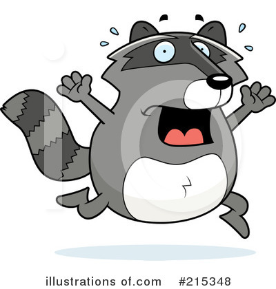 Royalty-Free (RF) Raccoon Clipart Illustration by Cory Thoman - Stock Sample #215348