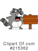 Raccoon Clipart #215362 by Cory Thoman