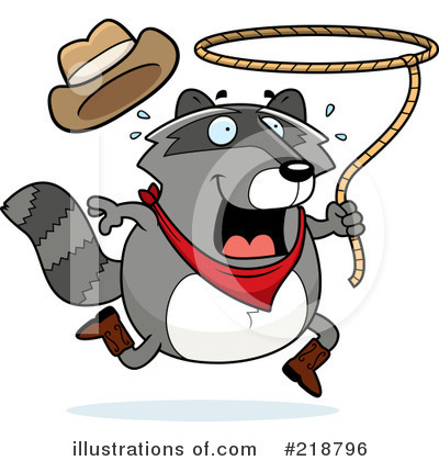 Royalty-Free (RF) Raccoon Clipart Illustration by Cory Thoman - Stock Sample #218796