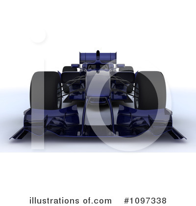 Royalty-Free (RF) Race Car Clipart Illustration by KJ Pargeter - Stock Sample #1097338