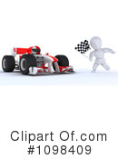 Race Car Clipart #1098409 by KJ Pargeter