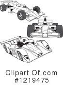 Race Car Clipart #1219475 by dero