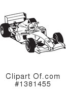 Race Car Clipart #1381455 by dero