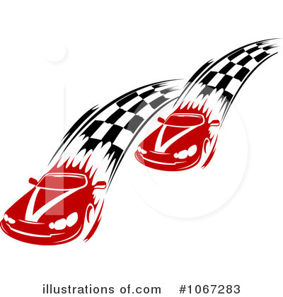 Royalty-Free (RF) Racecars Clipart Illustration by Vector Tradition SM - Stock Sample #1067283