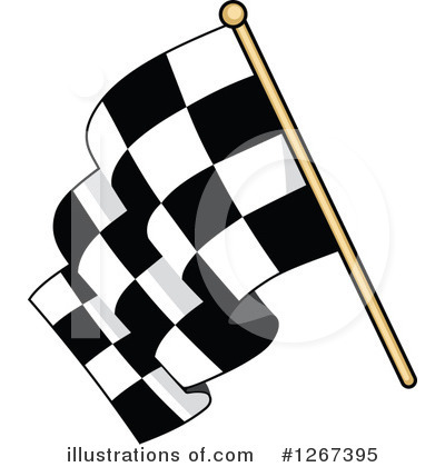 Royalty-Free (RF) Racing Flag Clipart Illustration by Vector Tradition SM - Stock Sample #1267395