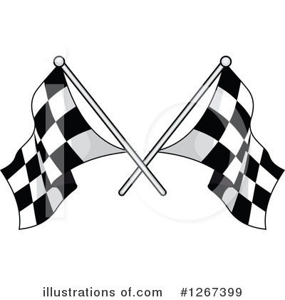 Royalty-Free (RF) Racing Flag Clipart Illustration by Vector Tradition SM - Stock Sample #1267399