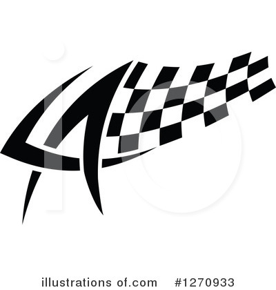 Royalty-Free (RF) Racing Flag Clipart Illustration by Vector Tradition SM - Stock Sample #1270933