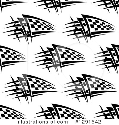 Royalty-Free (RF) Racing Flag Clipart Illustration by Vector Tradition SM - Stock Sample #1291542