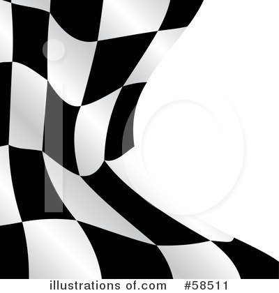 Royalty-Free (RF) Racing Flag Clipart Illustration by MilsiArt - Stock Sample #58511