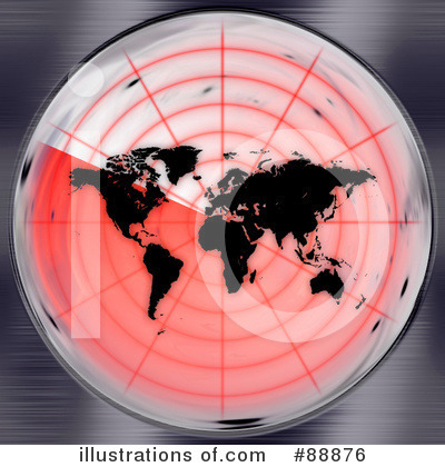 Royalty-Free (RF) Radar Clipart Illustration by Arena Creative - Stock Sample #88876