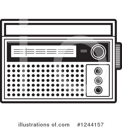 Radio Clipart #1244157 by Lal Perera
