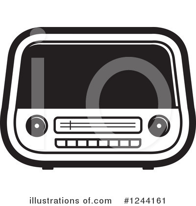 Royalty-Free (RF) Radio Clipart Illustration by Lal Perera - Stock Sample #1244161