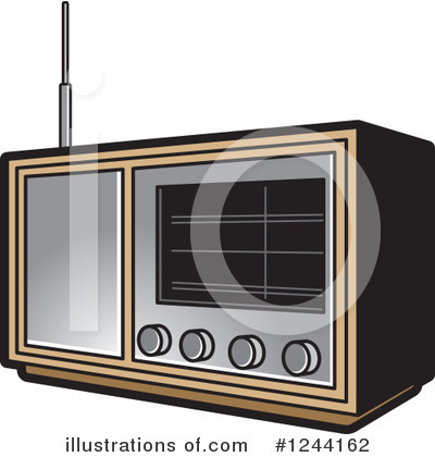 Royalty-Free (RF) Radio Clipart Illustration by Lal Perera - Stock Sample #1244162