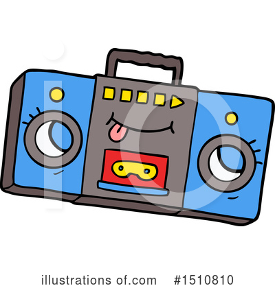 Royalty-Free (RF) Radio Clipart Illustration by lineartestpilot - Stock Sample #1510810