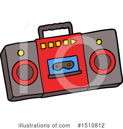 Royalty-Free (RF) Radio Clipart Illustration by lineartestpilot - Stock Sample #1510812