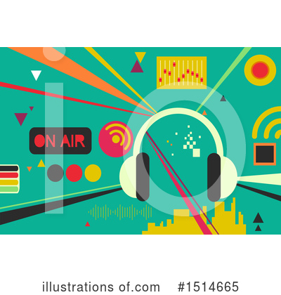 Radio Clipart #1514665 by BNP Design Studio