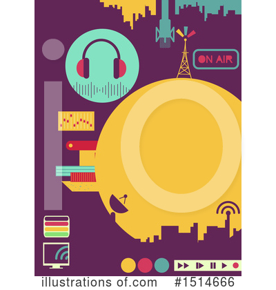 Royalty-Free (RF) Radio Clipart Illustration by BNP Design Studio - Stock Sample #1514666