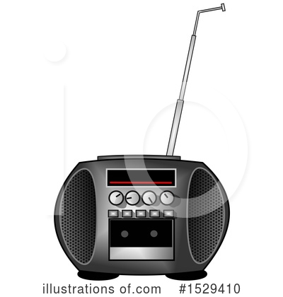 Royalty-Free (RF) Radio Clipart Illustration by djart - Stock Sample #1529410