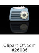 Radio Clipart #26036 by KJ Pargeter