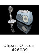 Radio Clipart #26039 by KJ Pargeter