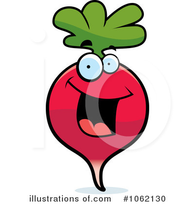 Radish Clipart #1062130 by Cory Thoman