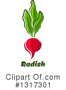Radish Clipart #1317301 by Vector Tradition SM