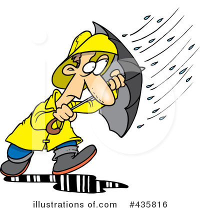 Royalty-Free (RF) Rain Clipart Illustration by toonaday - Stock Sample #435816