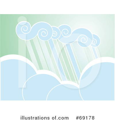 Royalty-Free (RF) Rain Clipart Illustration by xunantunich - Stock Sample #69178