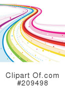 Rainbow Background Clipart #209498 by BNP Design Studio
