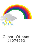 Rainbow Clipart #1074692 by Pams Clipart