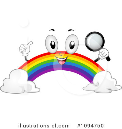 Royalty-Free (RF) Rainbow Clipart Illustration by BNP Design Studio - Stock Sample #1094750