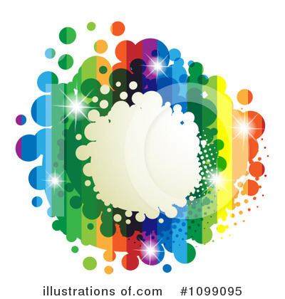Rainbow Background Clipart #1099095 by merlinul
