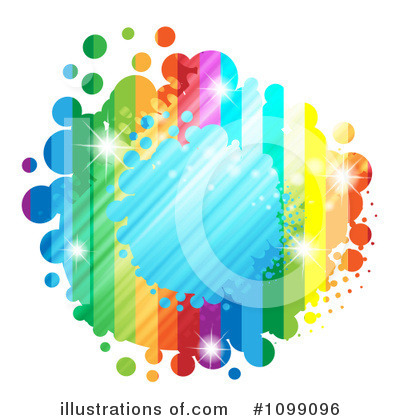 Rainbow Background Clipart #1099096 by merlinul
