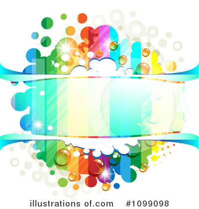 Royalty-Free (RF) Rainbow Clipart Illustration by merlinul - Stock Sample #1099098