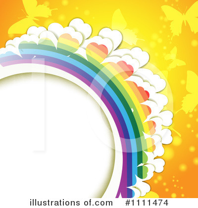 Royalty-Free (RF) Rainbow Clipart Illustration by merlinul - Stock Sample #1111474