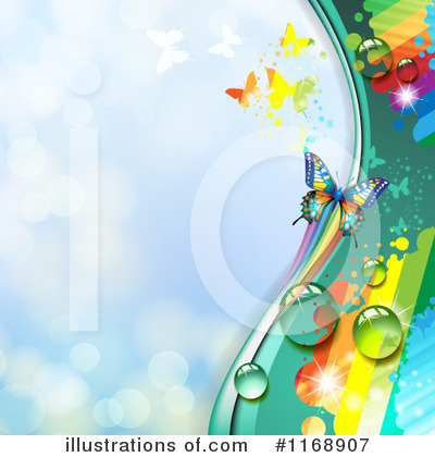 Royalty-Free (RF) Rainbow Clipart Illustration by merlinul - Stock Sample #1168907