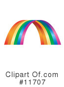 Rainbow Clipart #11707 by AtStockIllustration