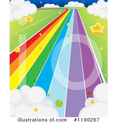 Rainbow Clipart #1190267 by Graphics RF
