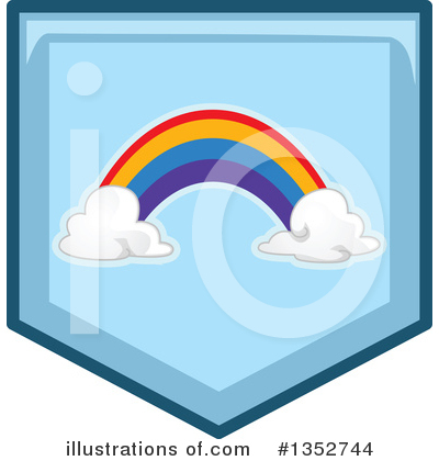 Royalty-Free (RF) Rainbow Clipart Illustration by BNP Design Studio - Stock Sample #1352744