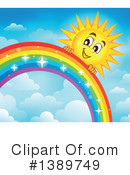 Rainbow Clipart #1389749 by visekart