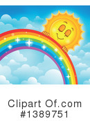 Rainbow Clipart #1389751 by visekart