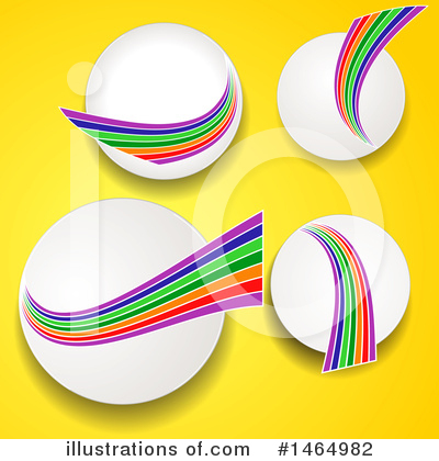 Royalty-Free (RF) Rainbow Clipart Illustration by elaineitalia - Stock Sample #1464982