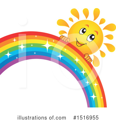 Royalty-Free (RF) Rainbow Clipart Illustration by visekart - Stock Sample #1516955